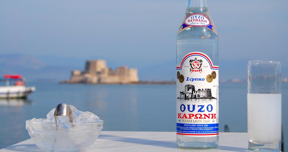 Ναύπλιο Ούζο τοπικής παραγωγής