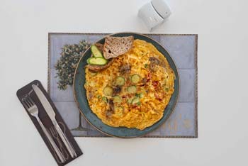 Nellys Vegetable Omelet