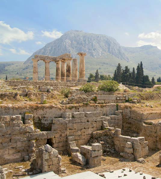 Ancient Corinth Ruins