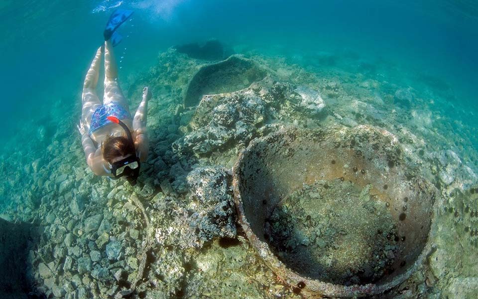 Sunken City in Epidavros