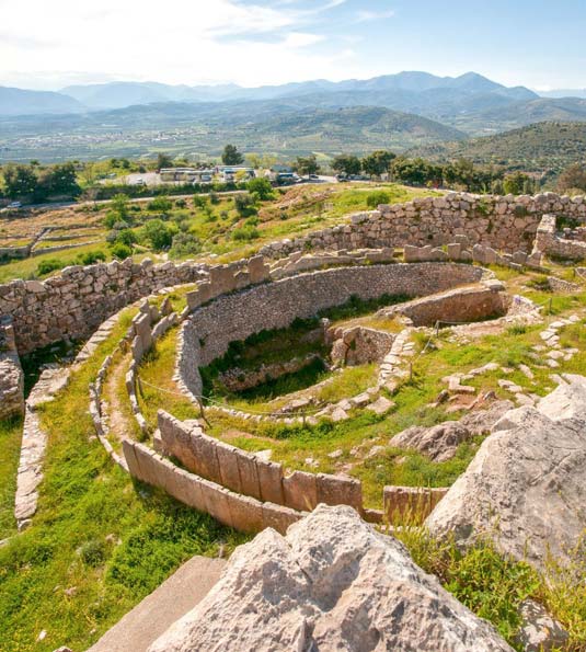 Beehive Tombs in Mycenae