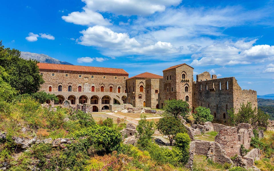 Byzantine Mystras Palace