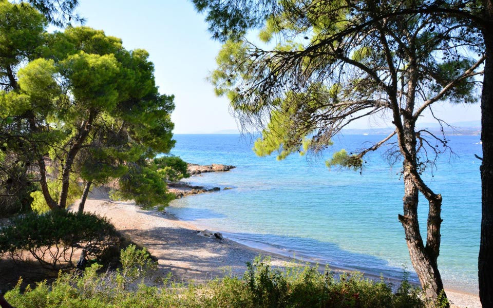 Beaches in Spetses